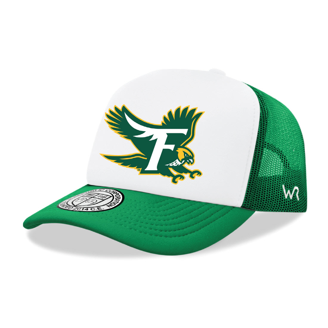 Fitchburg State University Falcons Jumbo College Cap Hat - Kelly