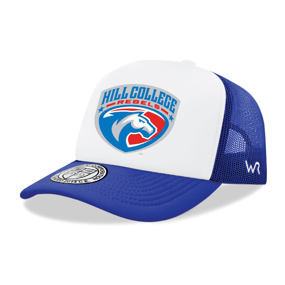 Hill College Rebels Rebels Jumbo College Cap Hat - Royal