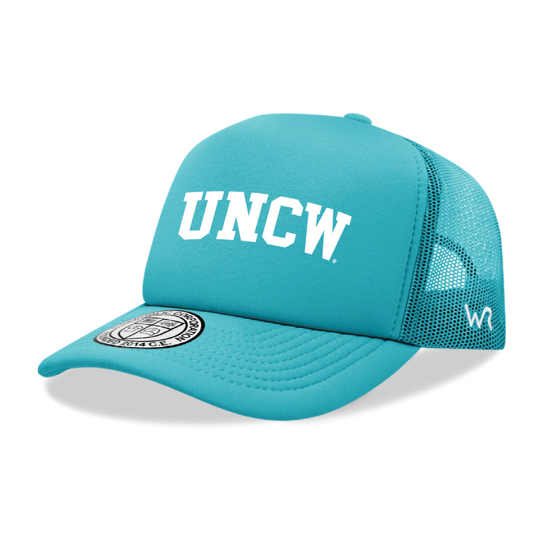 UNCW University of North Carolina Wilmington Seahawks Game Day Printed Hat - Teal Green