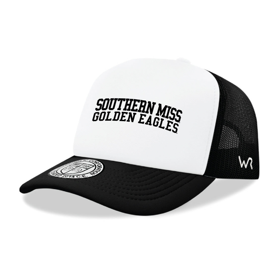University of Southern Mississippi Golden Eagles Game Day Printed Hat - Black