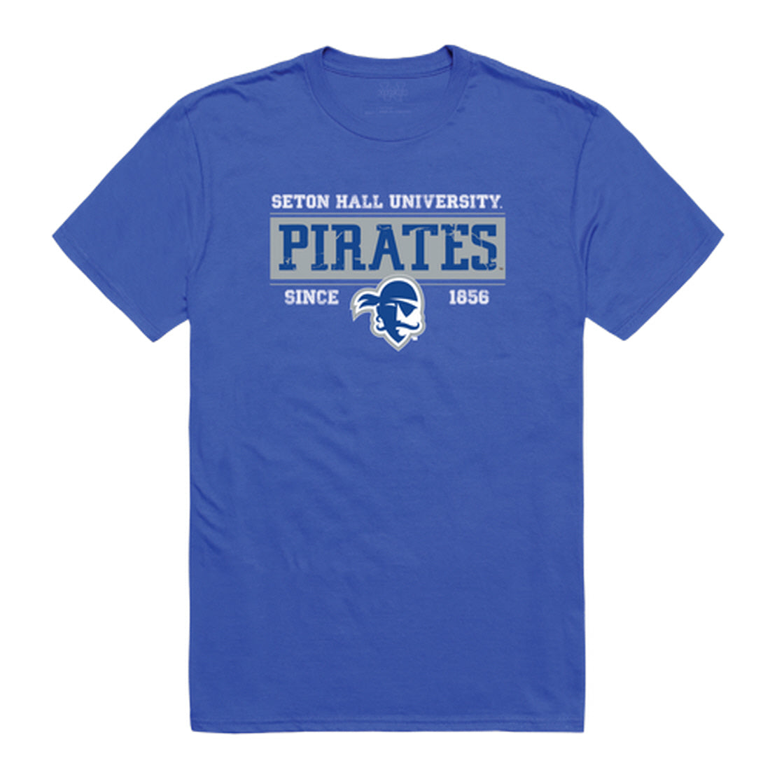 Seton Hall University Hall Pirates Established Tee T-Shirt