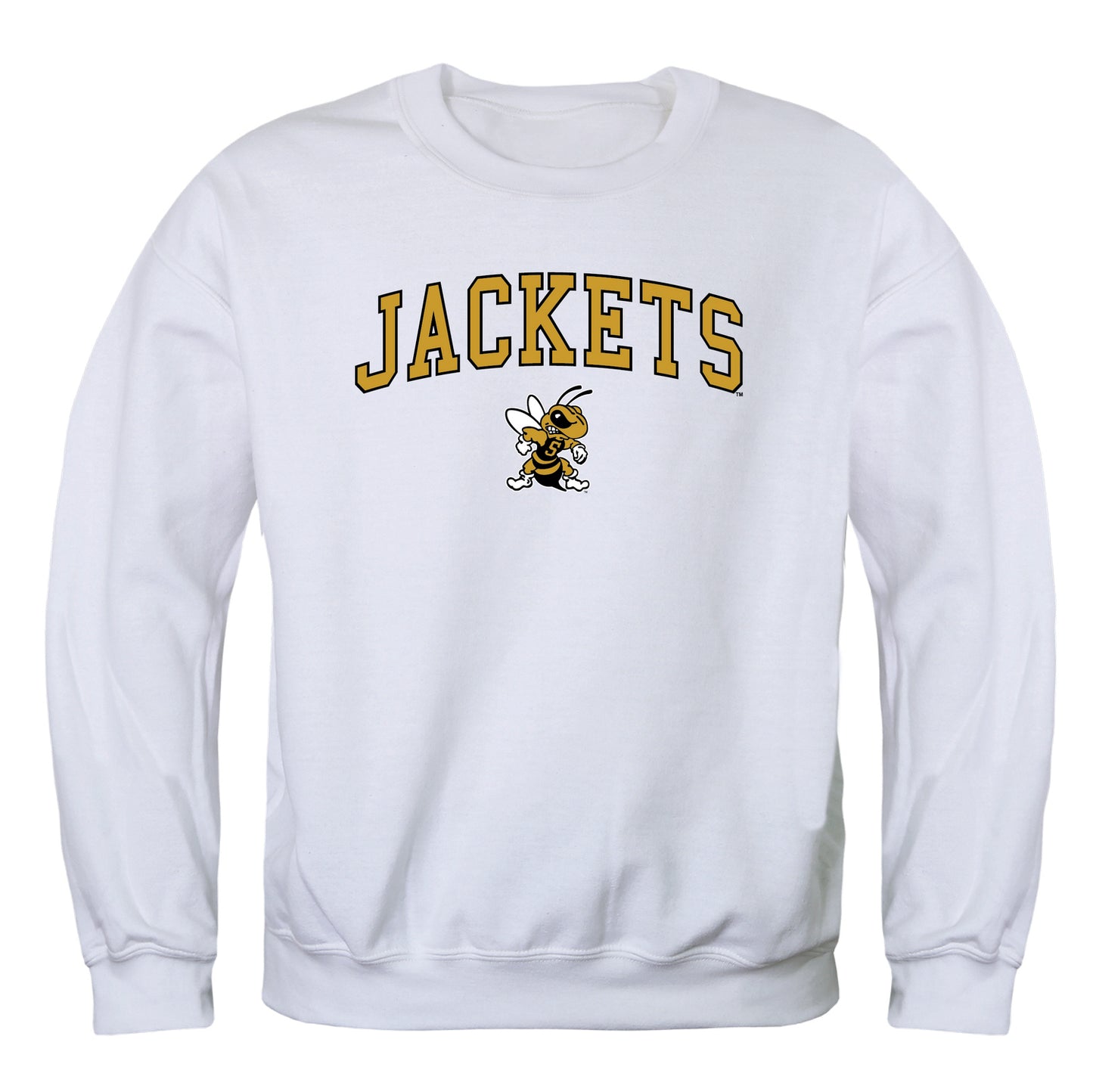WVSU West Virginia State University Yellow Jackets Campus Crewneck Pullover Sweatshirt Sweate
