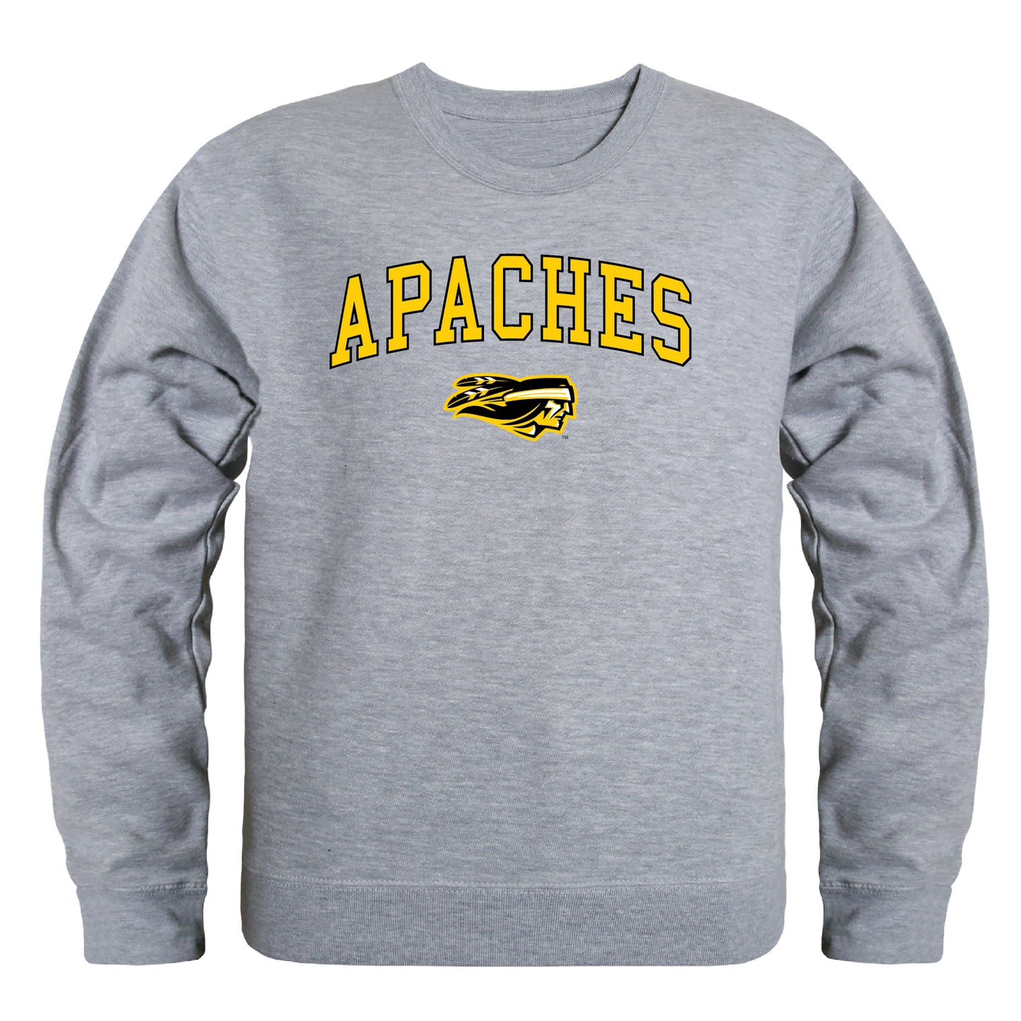 Tyler Junior College Apaches Campus Crewneck Pullover Sweatshirt Sweate