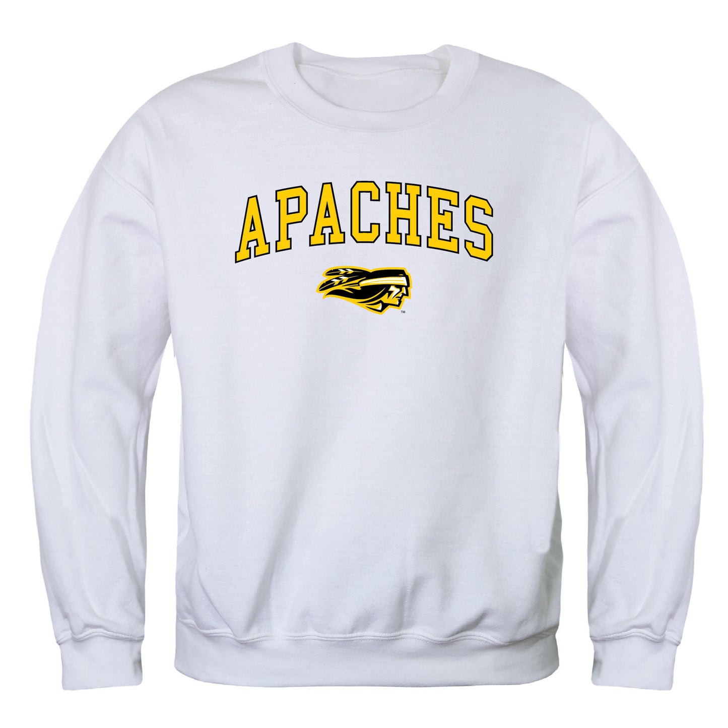 Tyler Junior College Apaches Campus Crewneck Pullover Sweatshirt Sweate