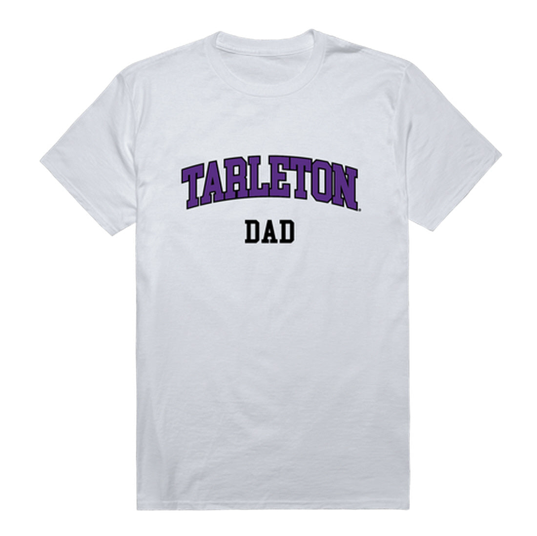 Tarleton State University Texans Dad Tee T-Shirt - Heather Grey, Small