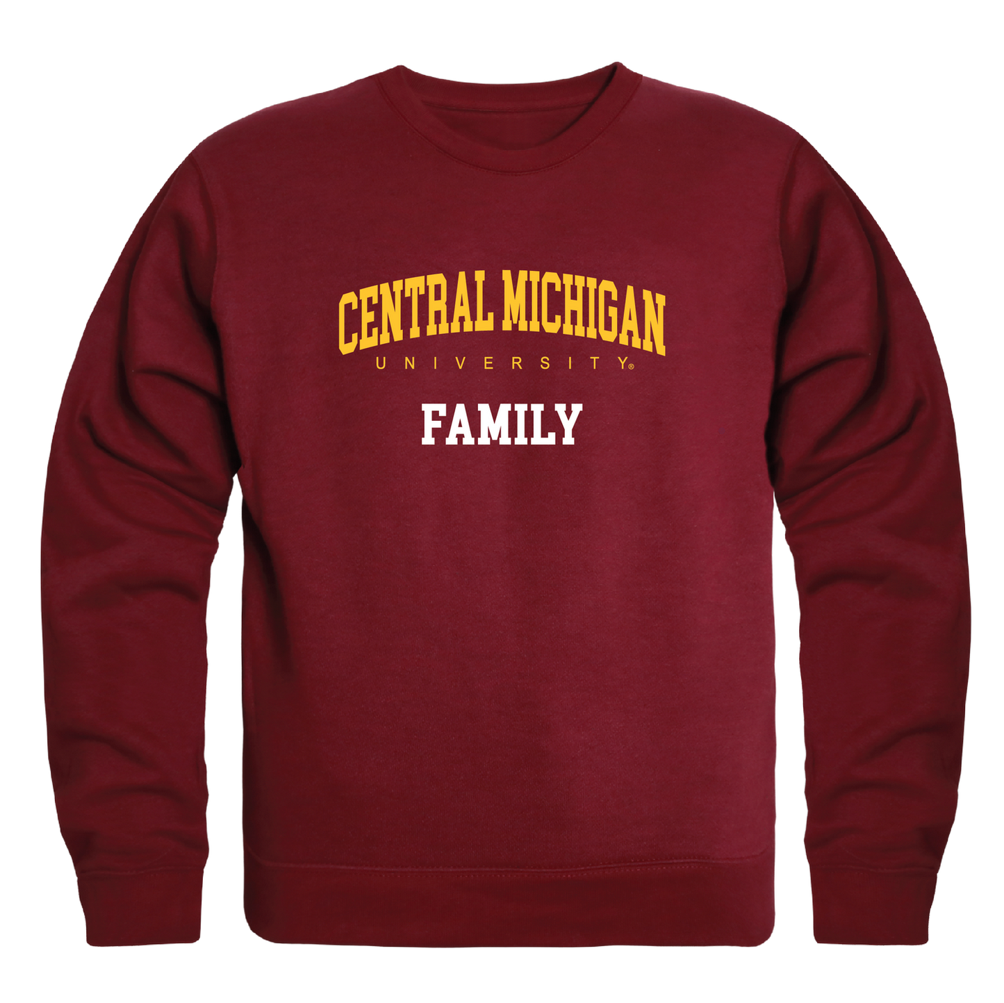 Central Michigan University Family Crewneck Pullover Sweatshirt Sweater