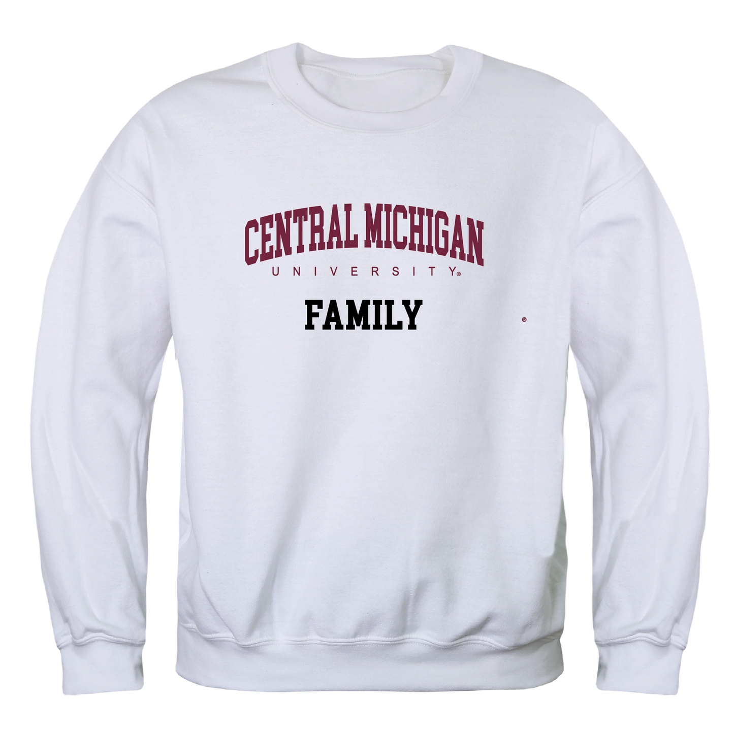 Central Michigan University Family Crewneck Pullover Sweatshirt Sweater