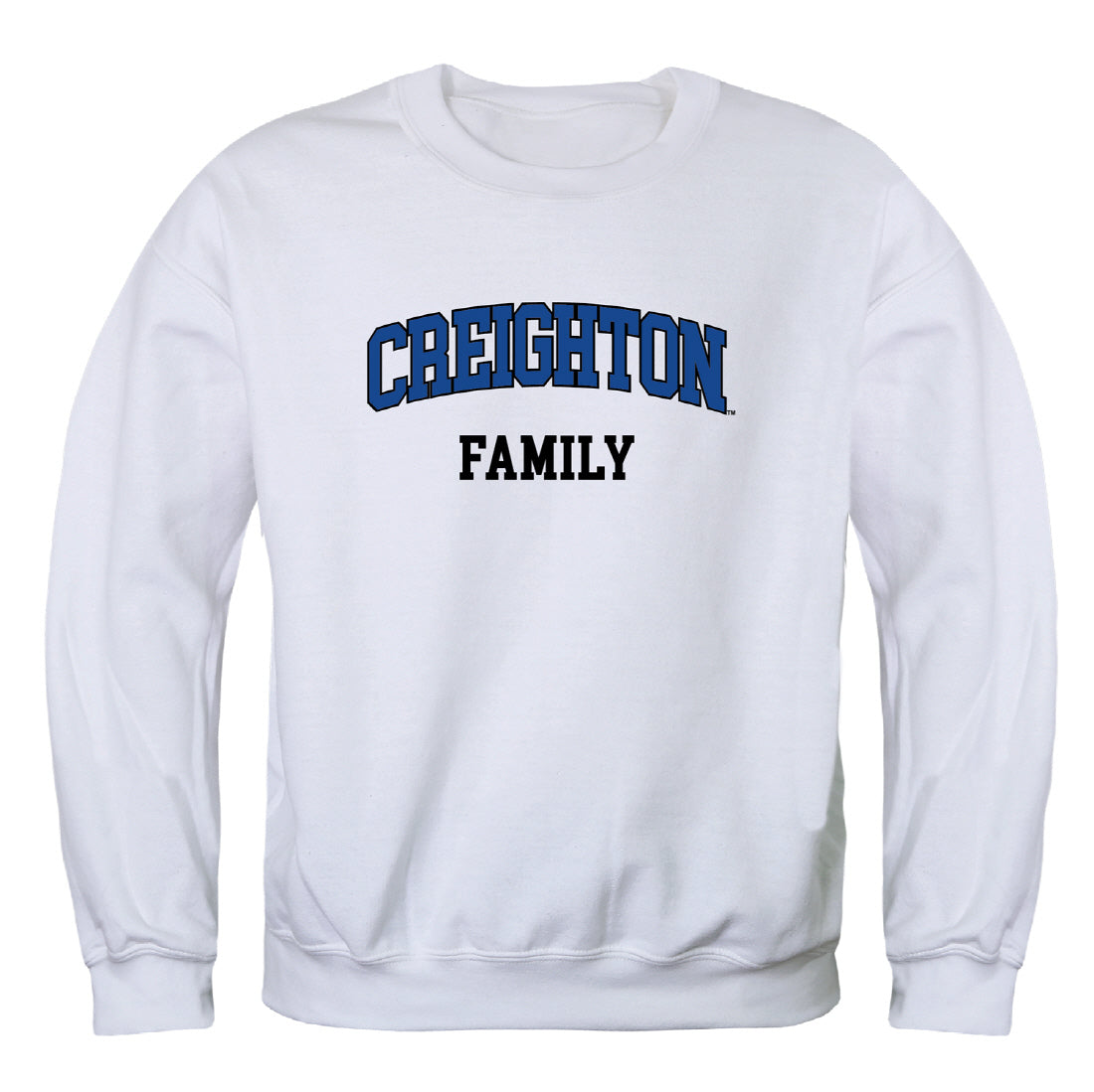 Creighton University Family Crewneck Pullover Sweatshirt Sweater