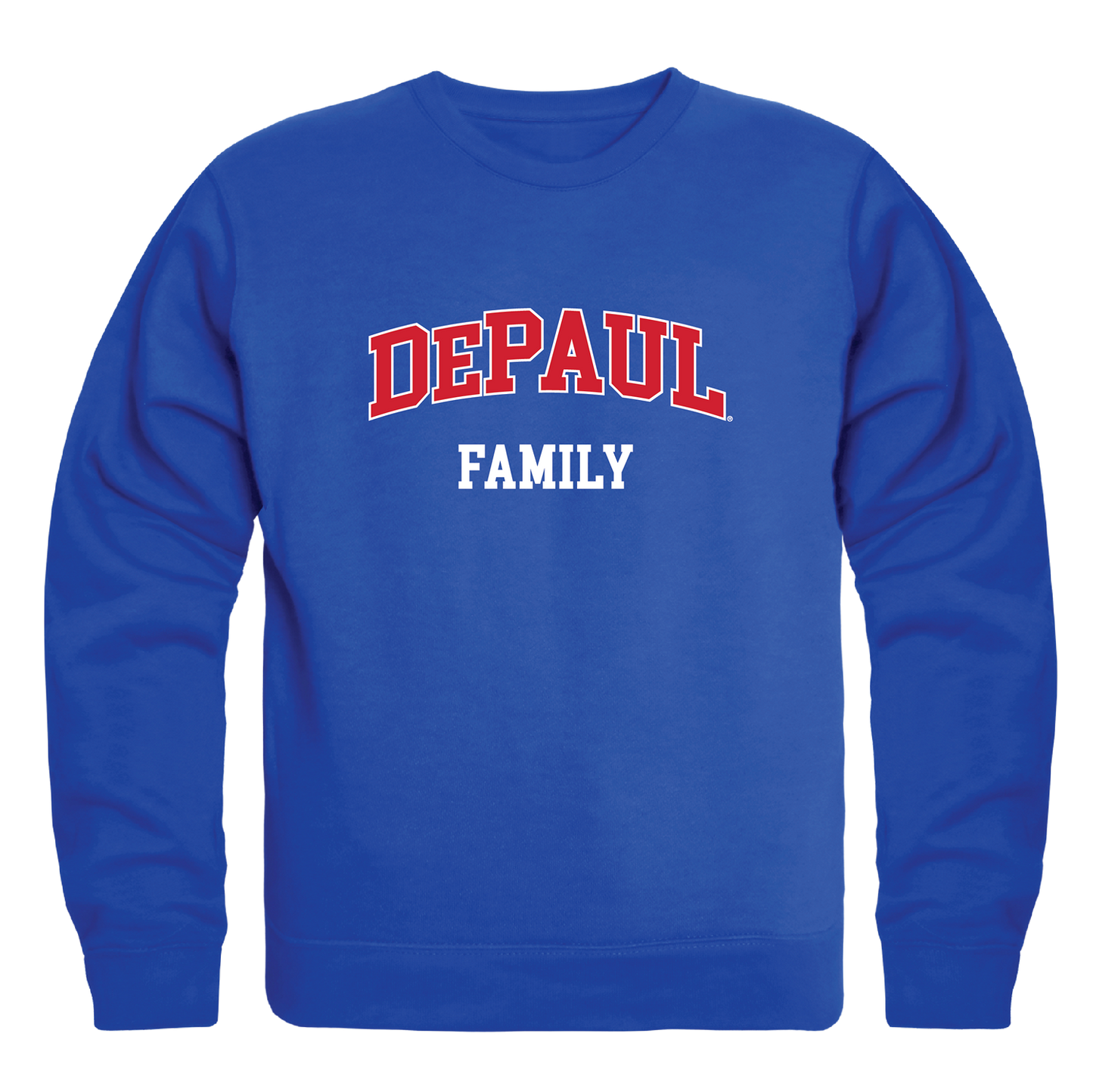 DePaul University Blue Demons Family Crewneck Pullover Sweatshirt Sweater