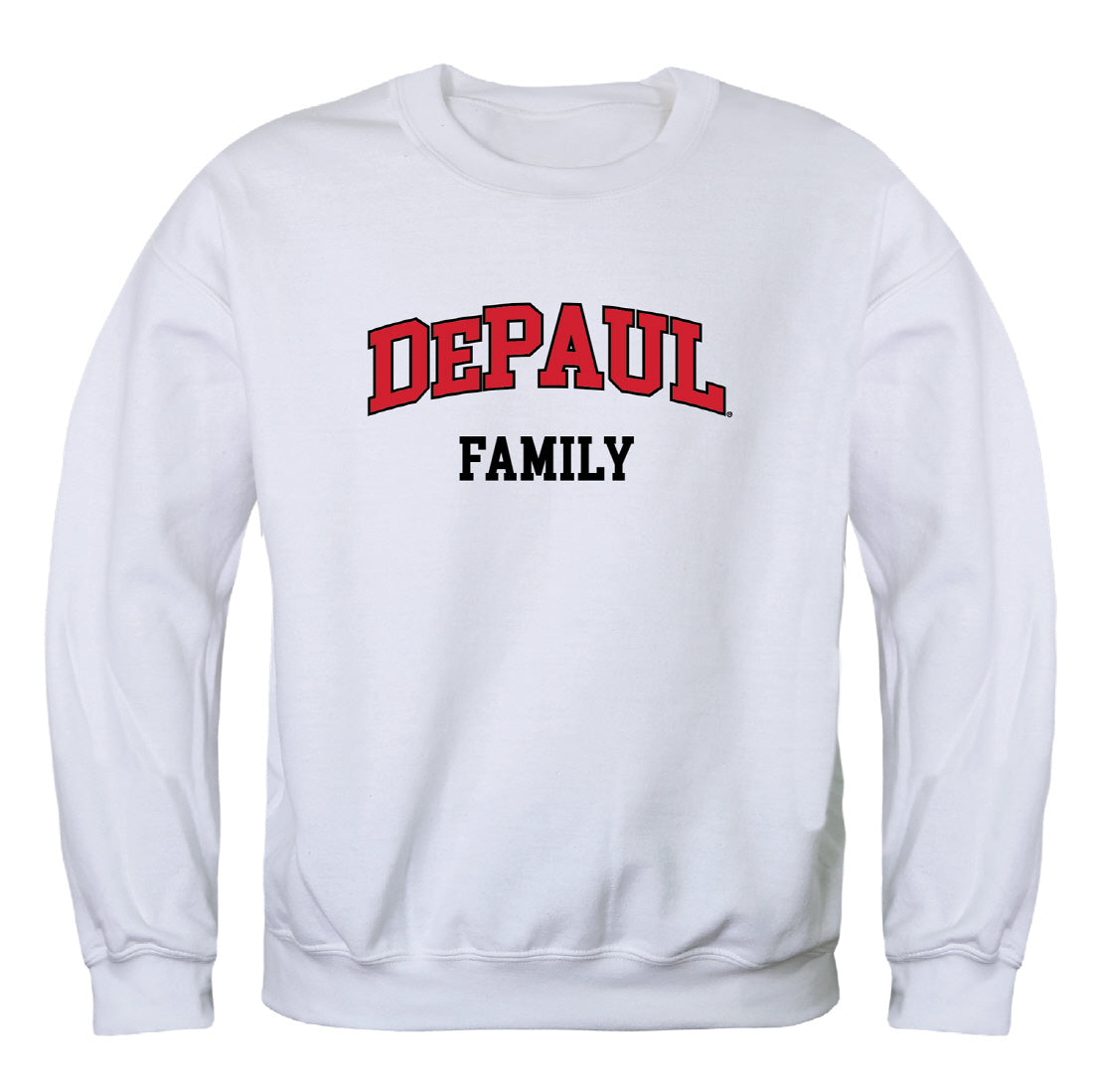 DePaul University Blue Demons Family Crewneck Pullover Sweatshirt Sweater