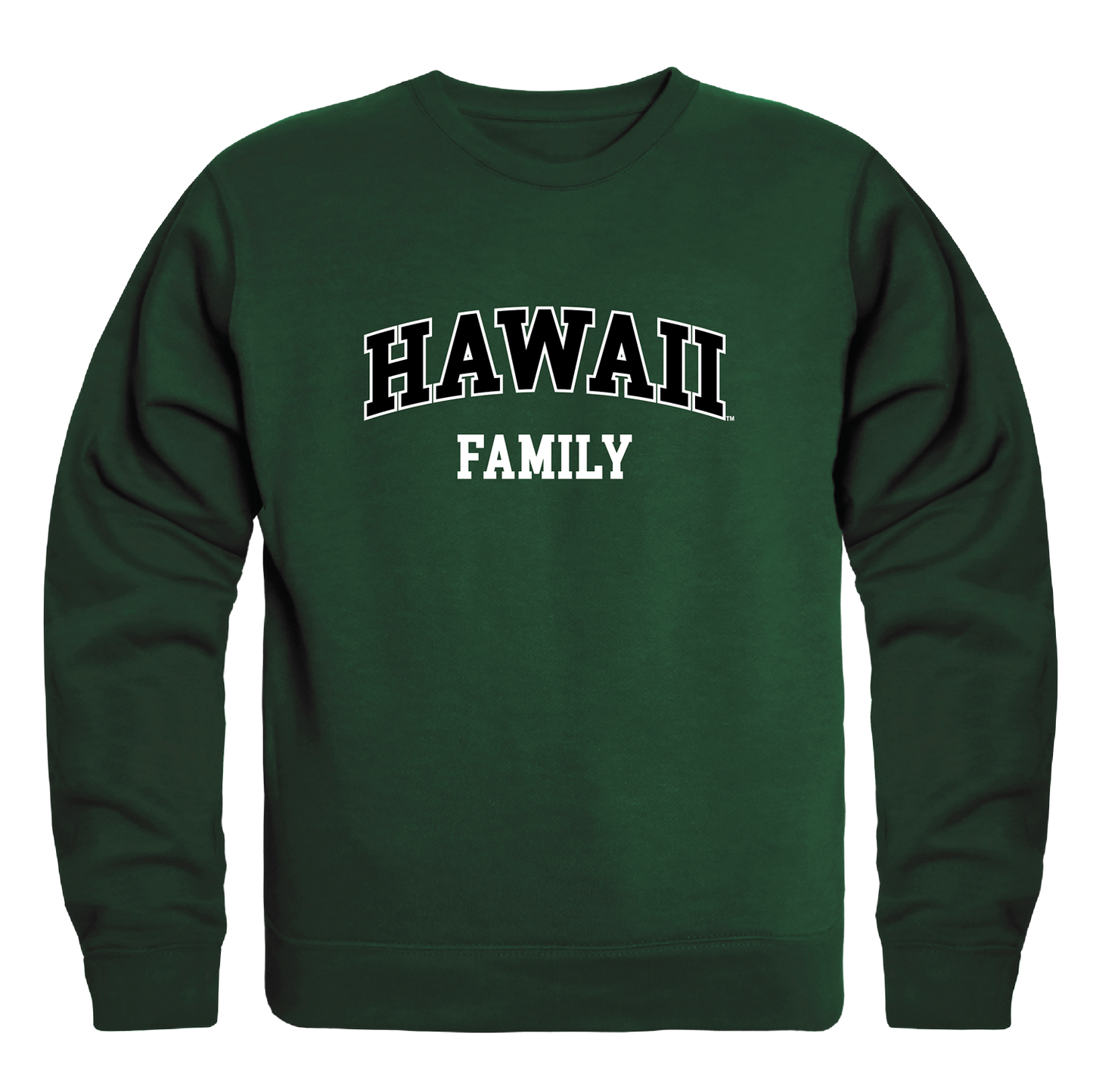 University of Hawaii Family Crewneck Pullover Sweatshirt Sweater
