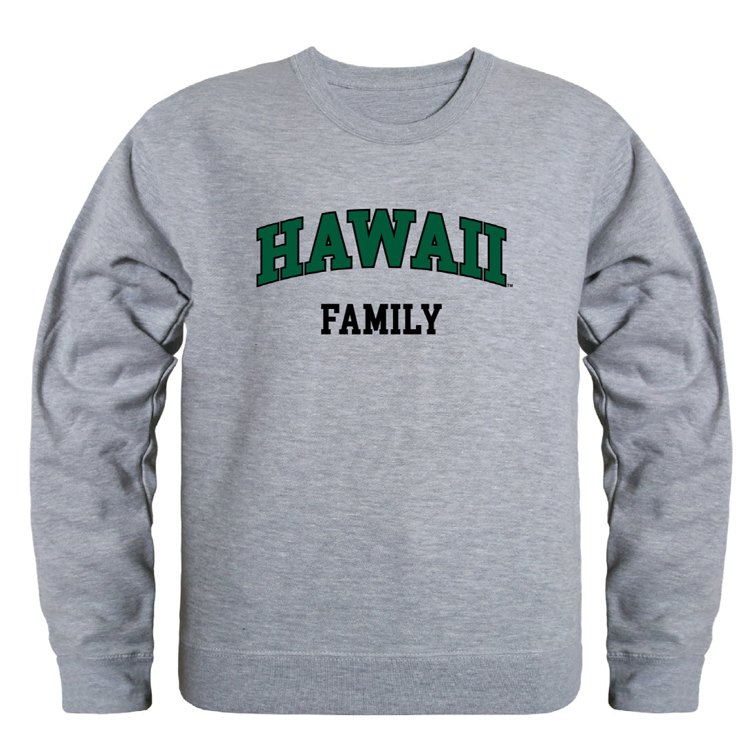 University of Hawaii Family Crewneck Pullover Sweatshirt Sweater