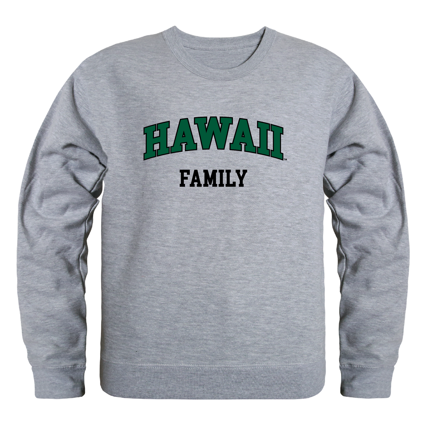 University of Hawaii Family Crewneck Pullover Sweatshirt Sweater