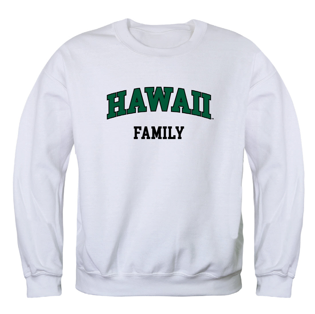 University of Hawaii Family Crewneck Pullover Sweatshirt Sweater