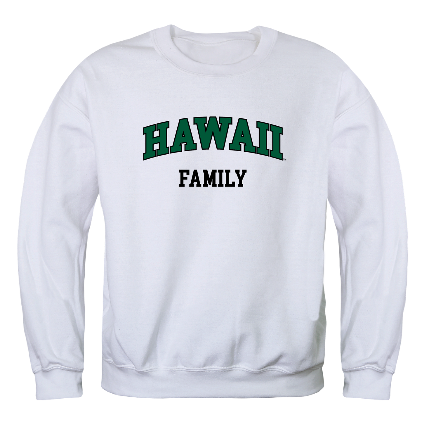 University of Hawaii Family Crewneck Pullover Sweatshirt Sweater