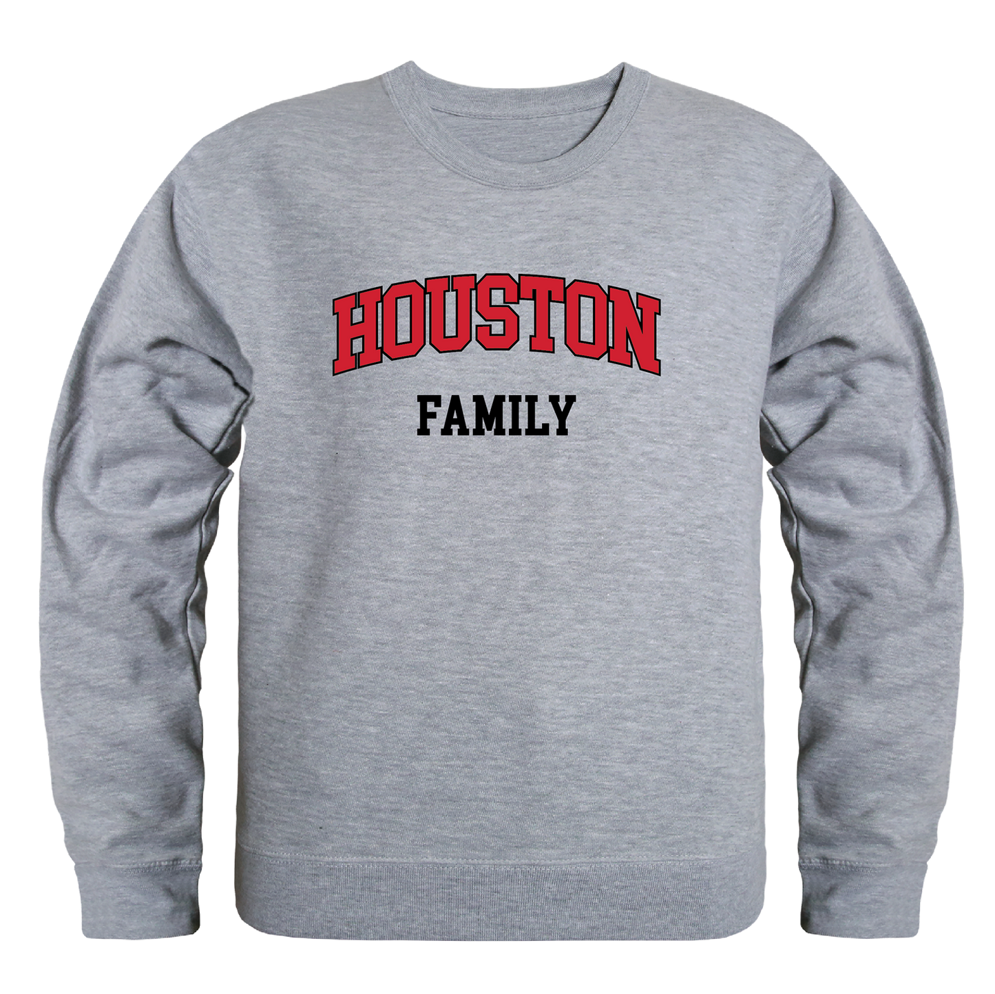 University of Houston Cougars Family Crewneck Pullover Sweatshirt Sweater