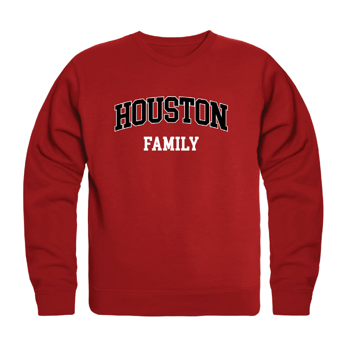 University of Houston Cougars Family Crewneck Pullover Sweatshirt Sweater