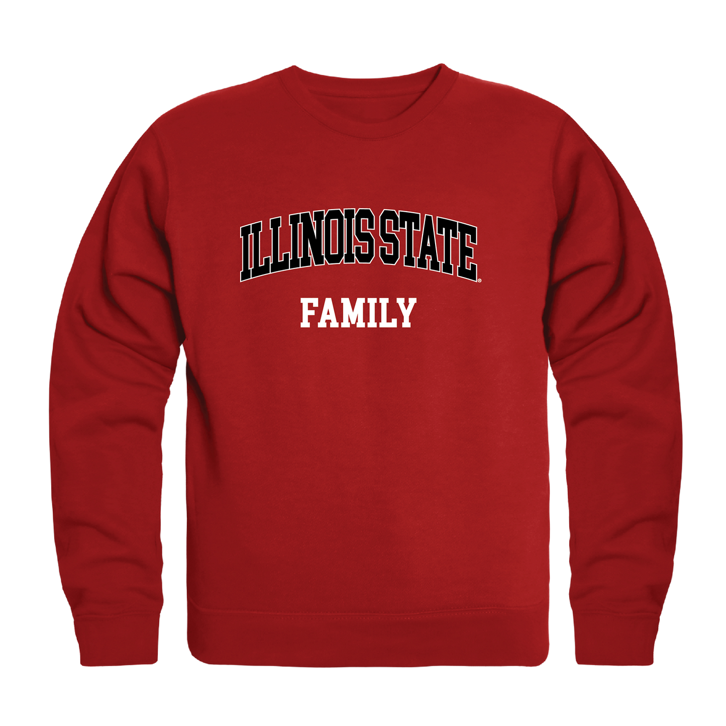 Illinois State University Redbirds Family Crewneck Pullover Sweatshirt Sweater