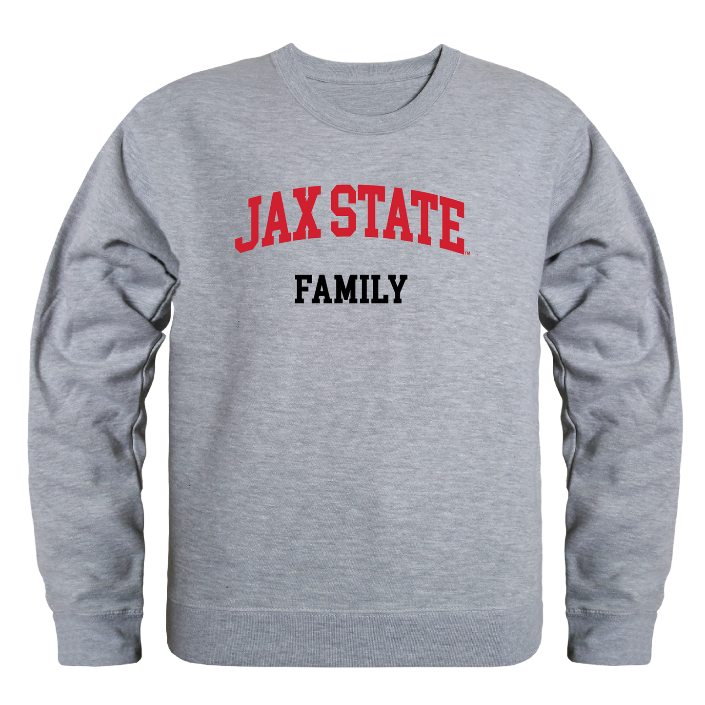 Jacksonville State University Family Crewneck Pullover Sweatshirt Sweater