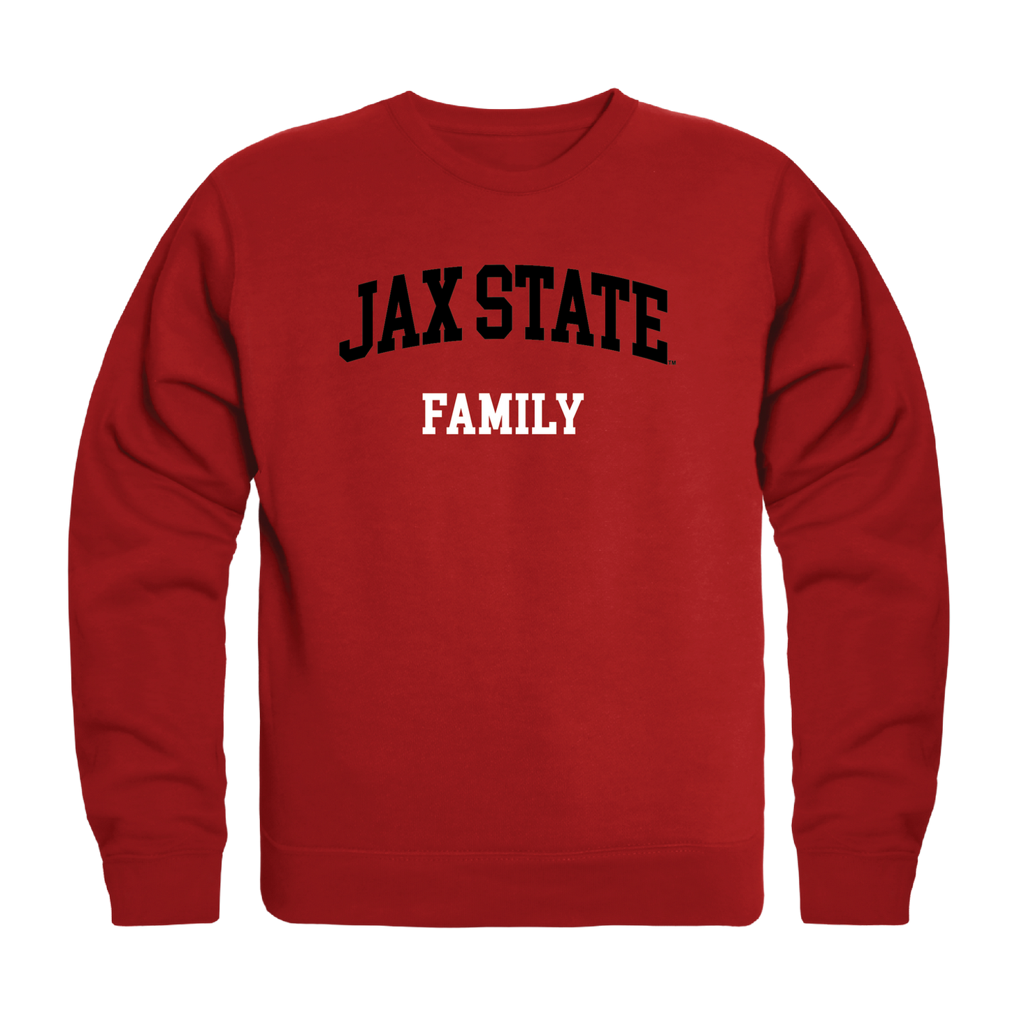 Jacksonville State University Family Crewneck Pullover Sweatshirt Sweater