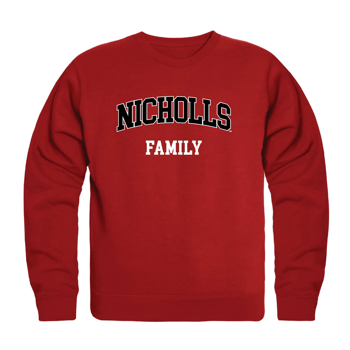 Nicholls State University Colonels Family Crewneck Pullover Sweatshirt Sweater