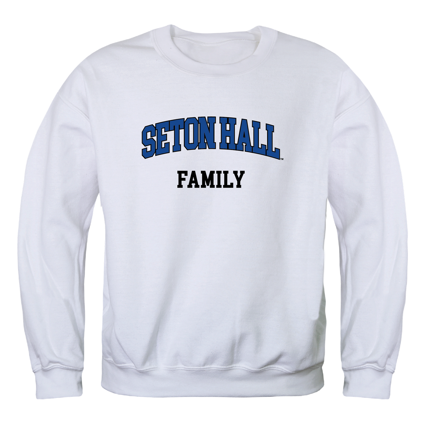 Seton Hall University Hall Pirates Family Crewneck Pullover Sweatshirt Sweater