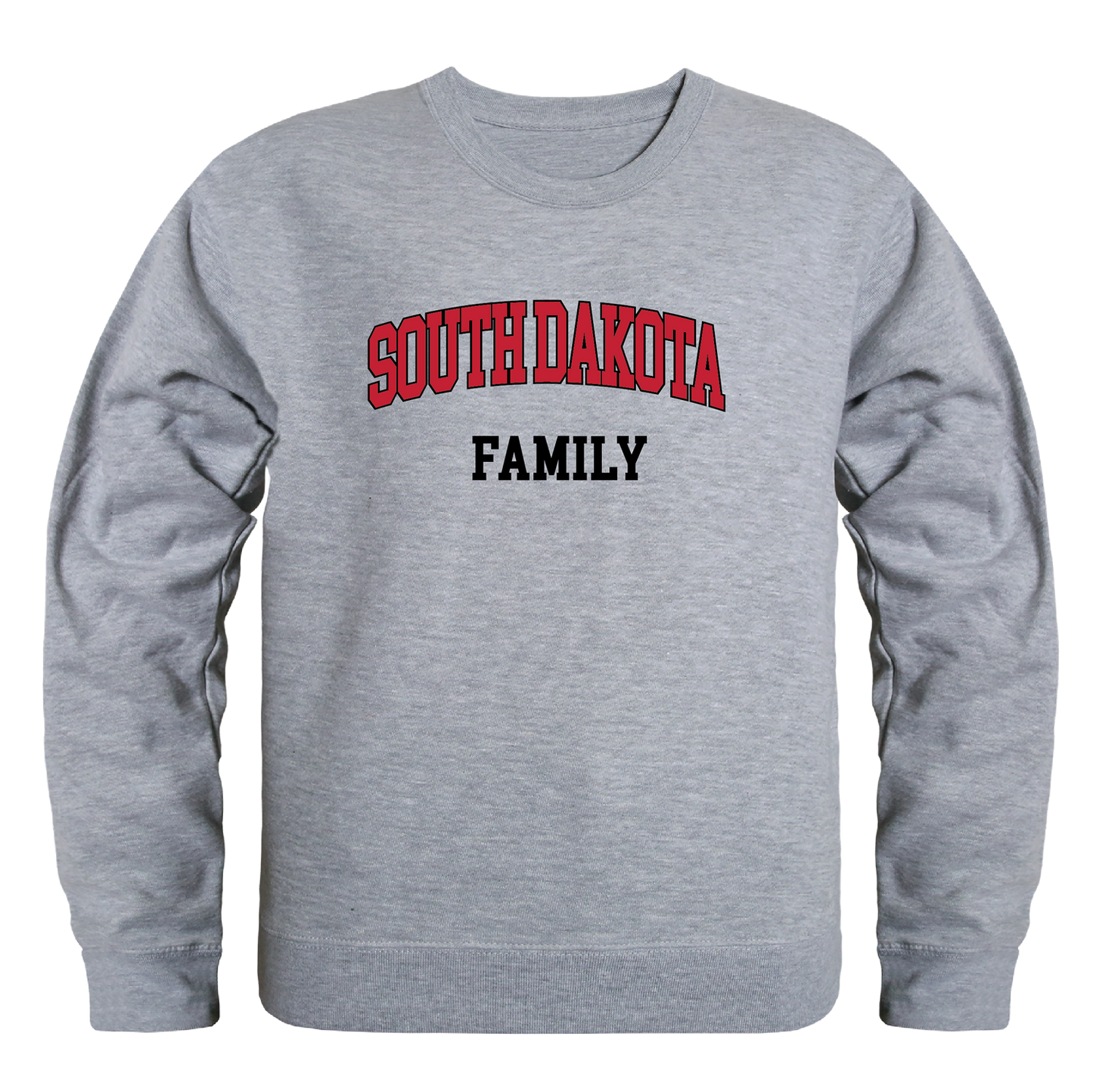 University of South Dakota Family Crewneck Pullover Sweatshirt Sweater