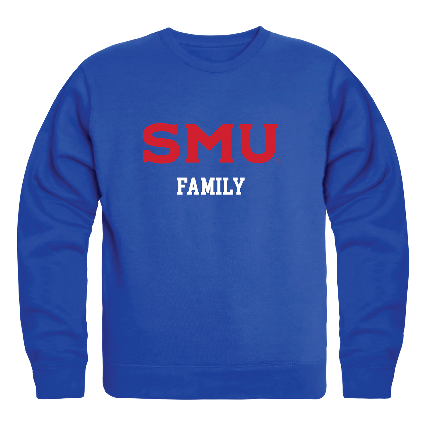 Southern Methodist University Methodist Family Crewneck Pullover Sweatshirt Sweater