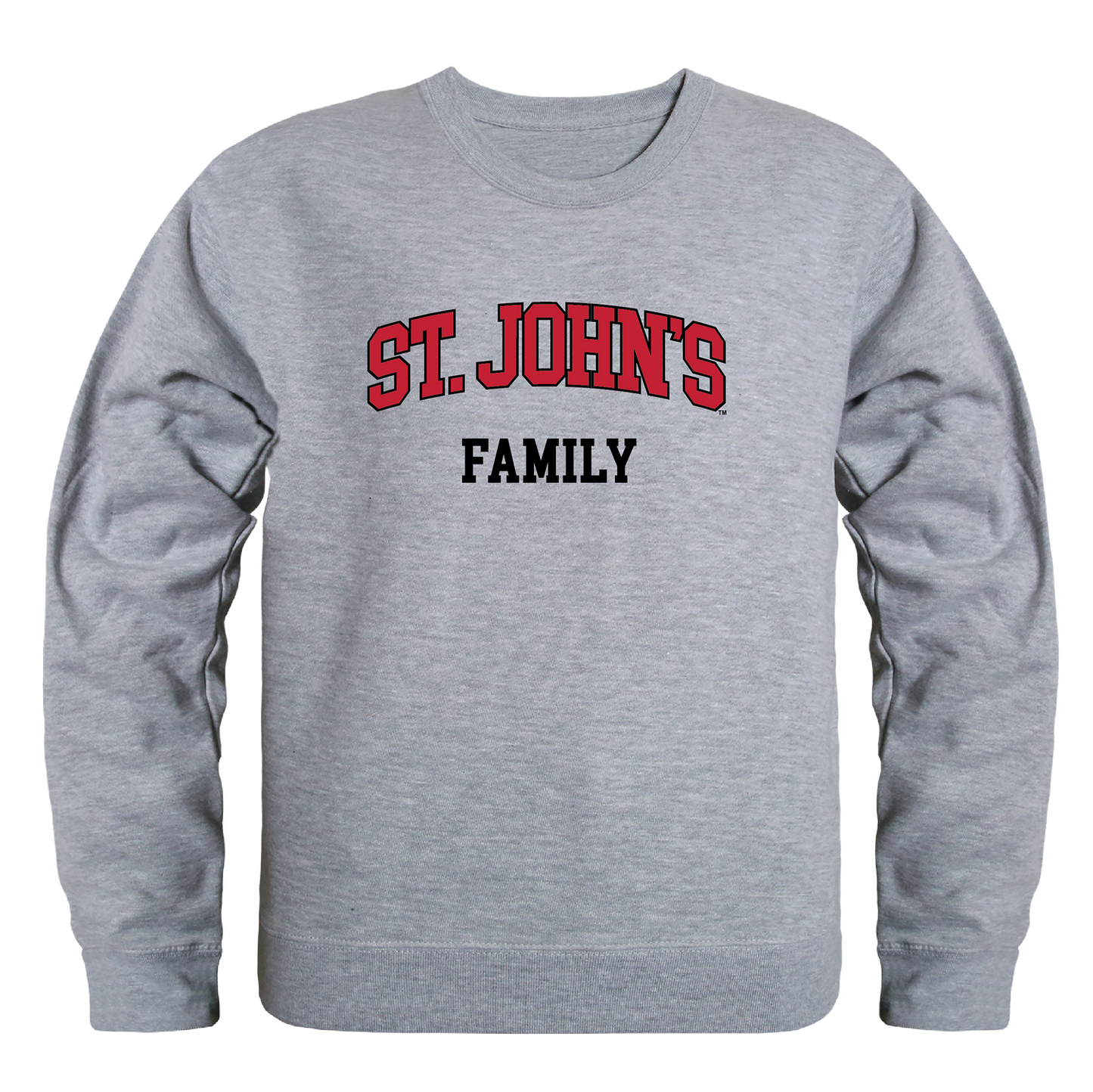 St. John's University Red Storm Family Crewneck Pullover Sweatshirt Sweater