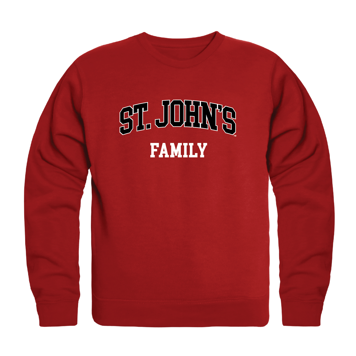 St. John's University Red Storm Family Crewneck Pullover Sweatshirt Sweater