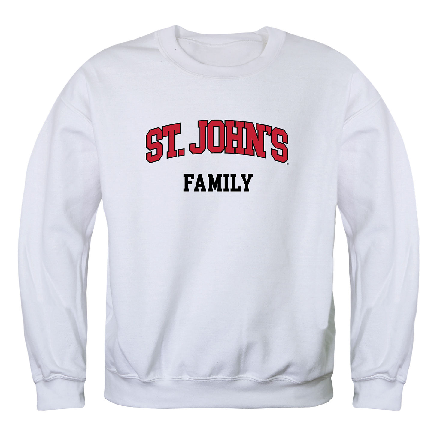 St. John's University Red Storm Family Crewneck Pullover Sweatshirt Sweater