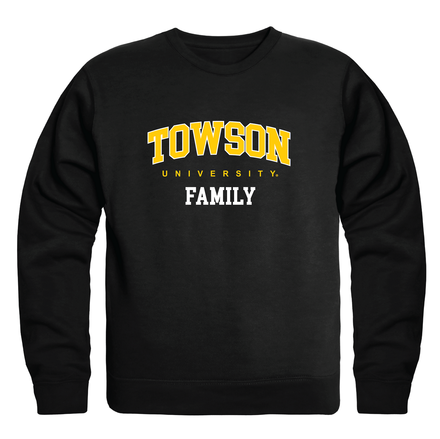 Towson University Tigers Family Crewneck Pullover Sweatshirt Sweater