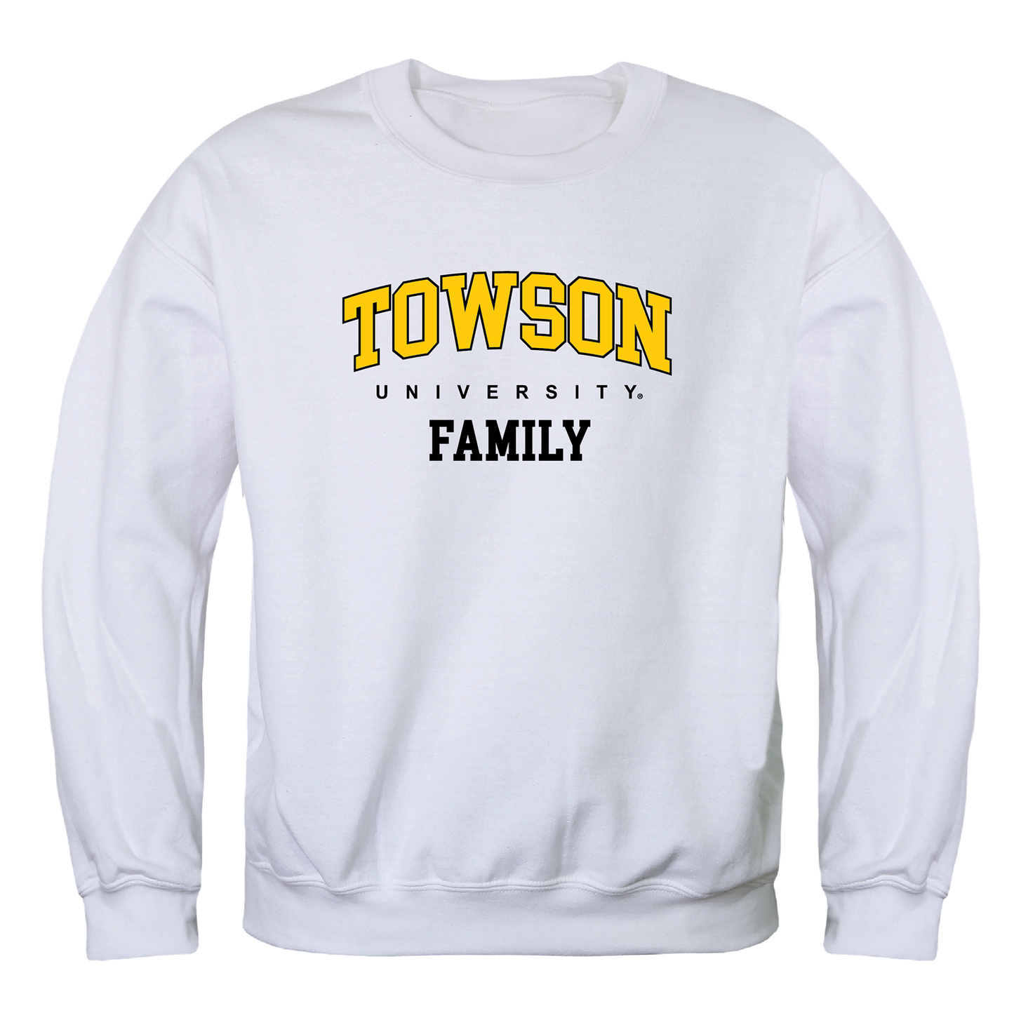 Towson University Tigers Family Crewneck Pullover Sweatshirt Sweater