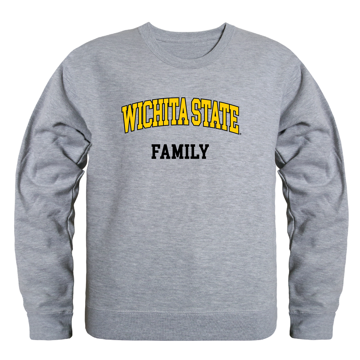 WSU Wichita State University Shockers Family Crewneck Pullover Sweatshirt Sweater