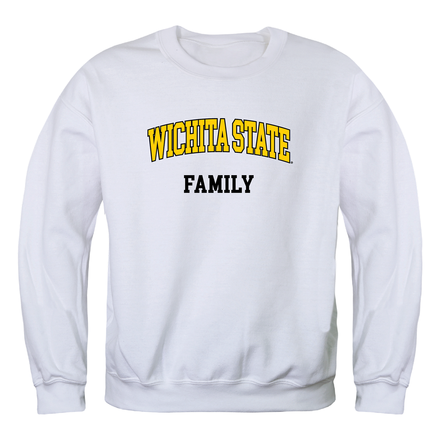 WSU Wichita State University Shockers Family Crewneck Pullover Sweatshirt Sweater
