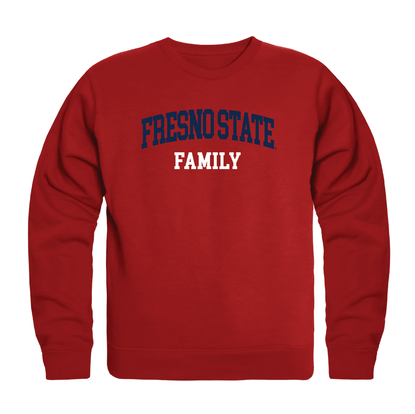 California State University Fresno Bulldogs Family Crewneck Pullover Sweatshirt Sweater
