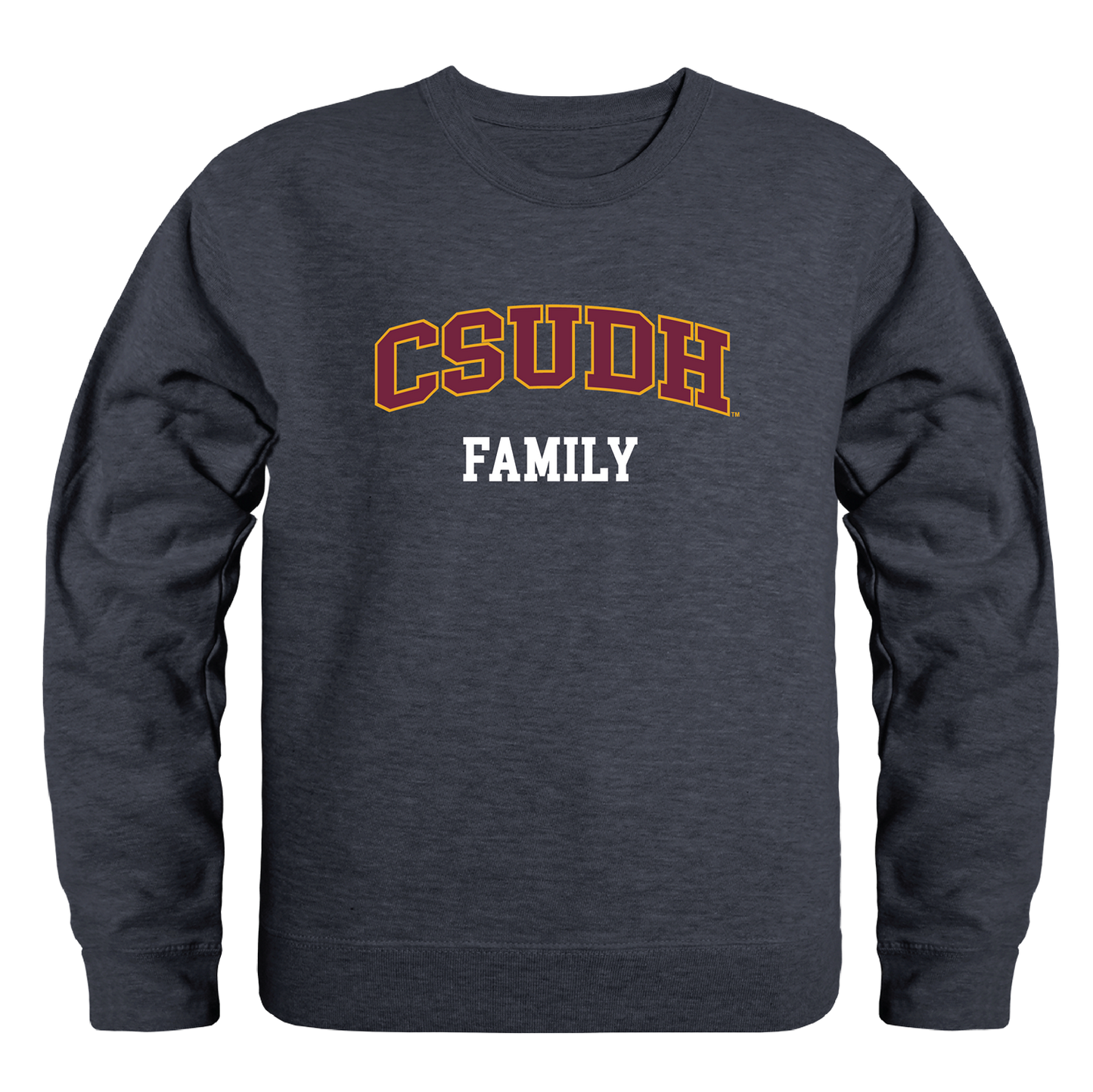 CSUDH California State University Dominguez Hills Toros Family Crewneck Pullover Sweatshirt Sweater