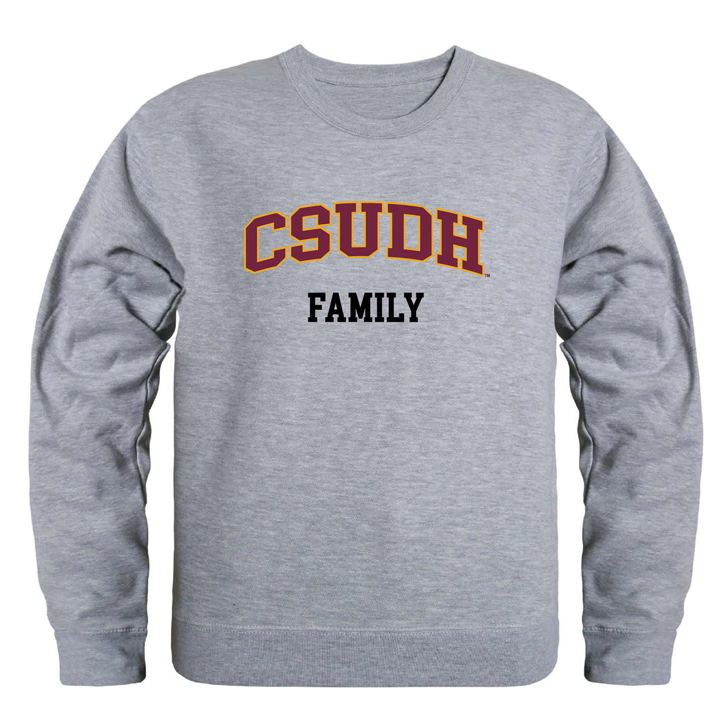 CSUDH California State University Dominguez Hills Toros Family Crewneck Pullover Sweatshirt Sweater