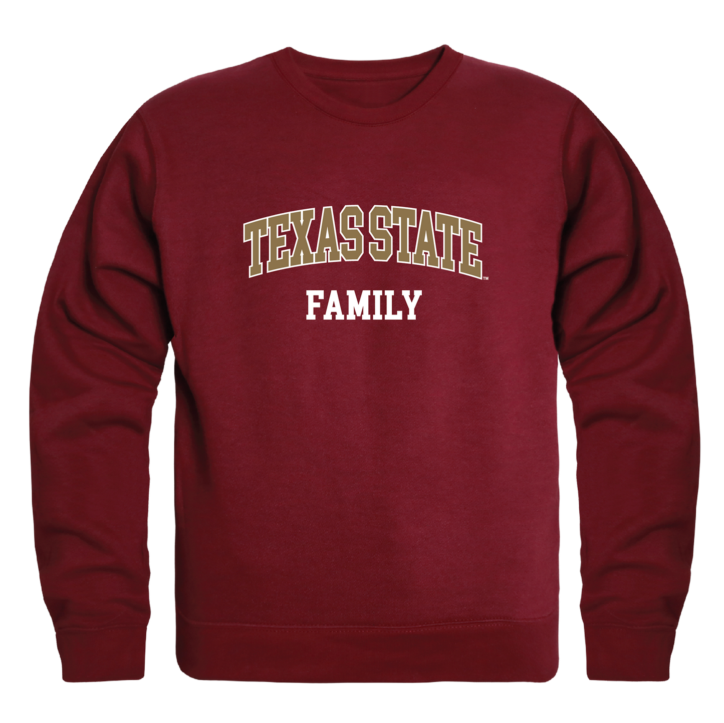 Texas State University Bobcats Family Crewneck Pullover Sweatshirt Sweater