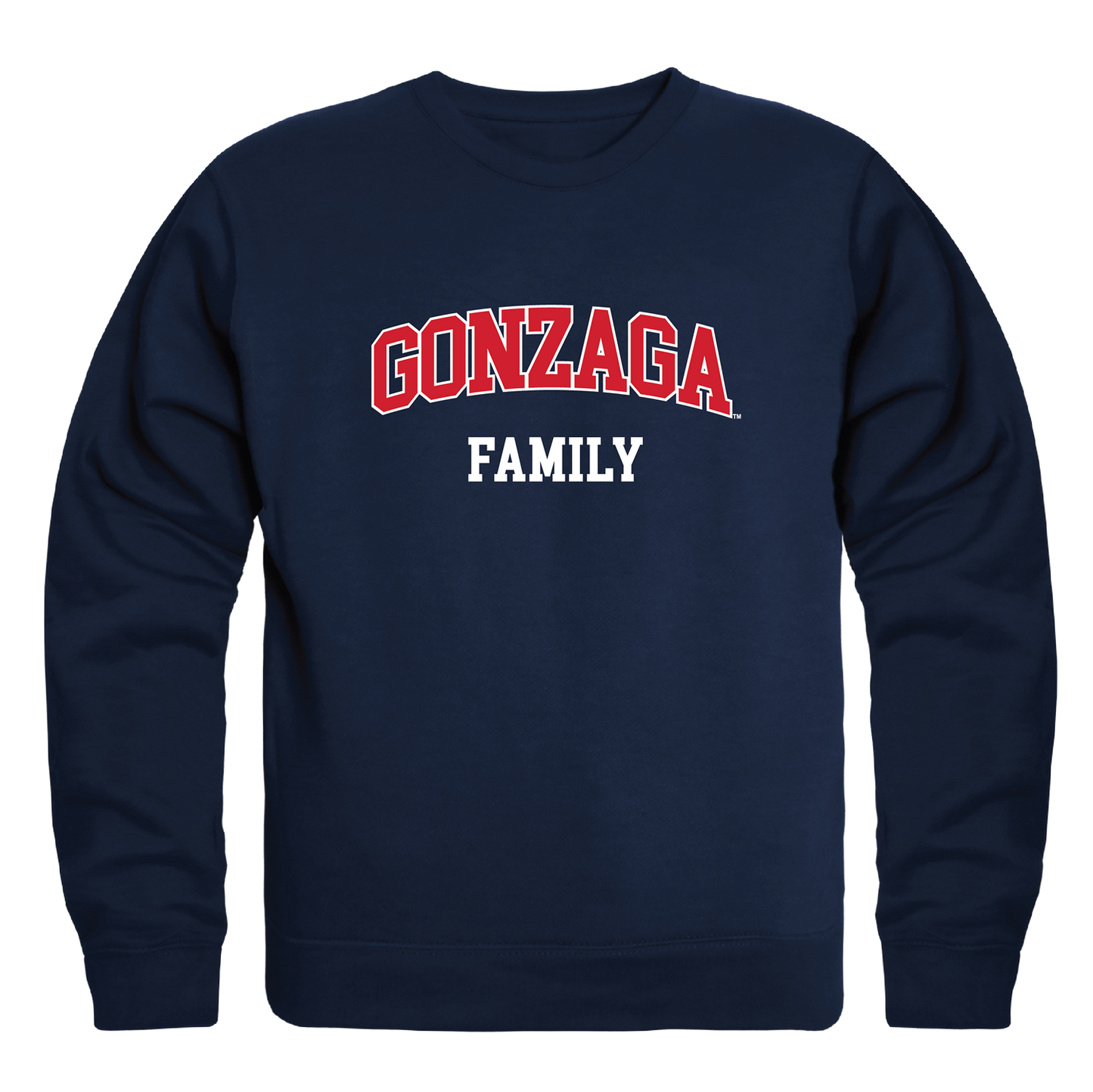 Gonzaga University Bulldogs Family Crewneck Pullover Sweatshirt Sweater