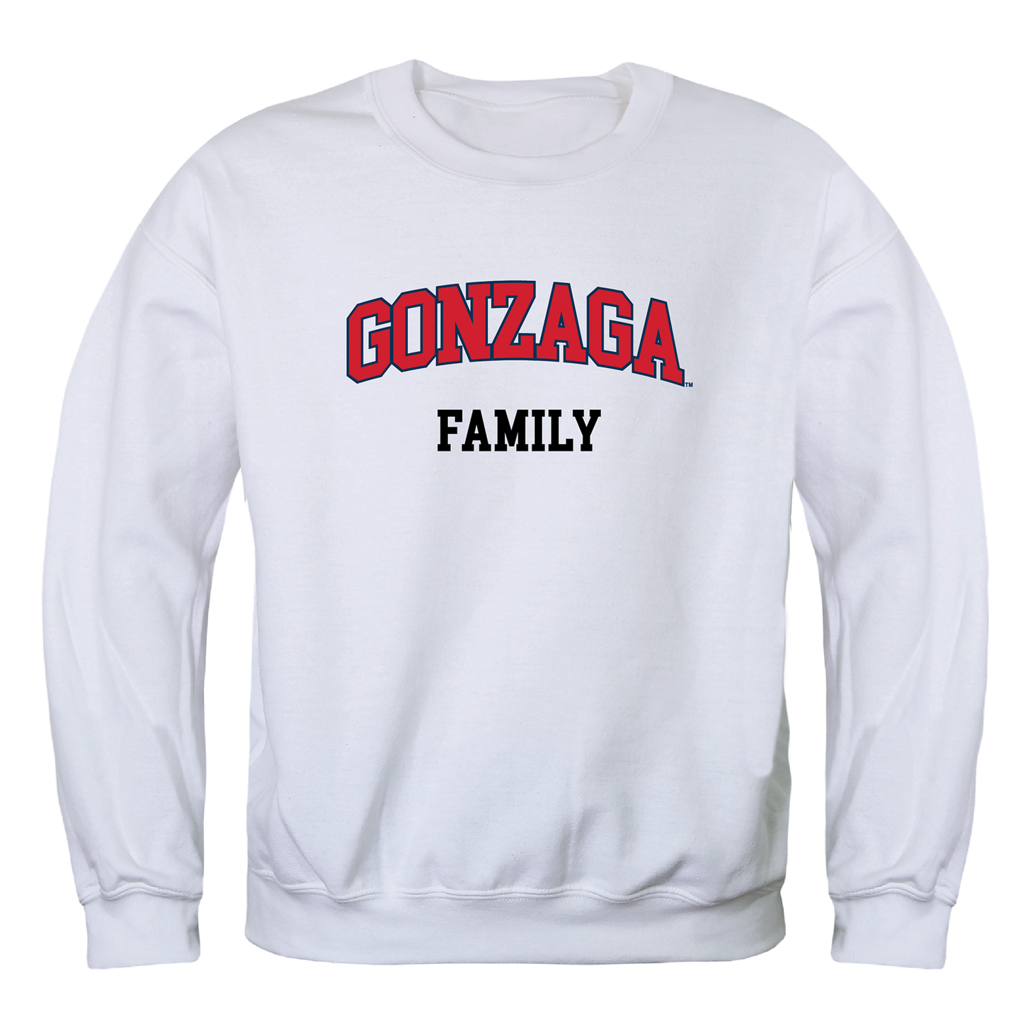 Gonzaga University Bulldogs Family Crewneck Pullover Sweatshirt Sweater