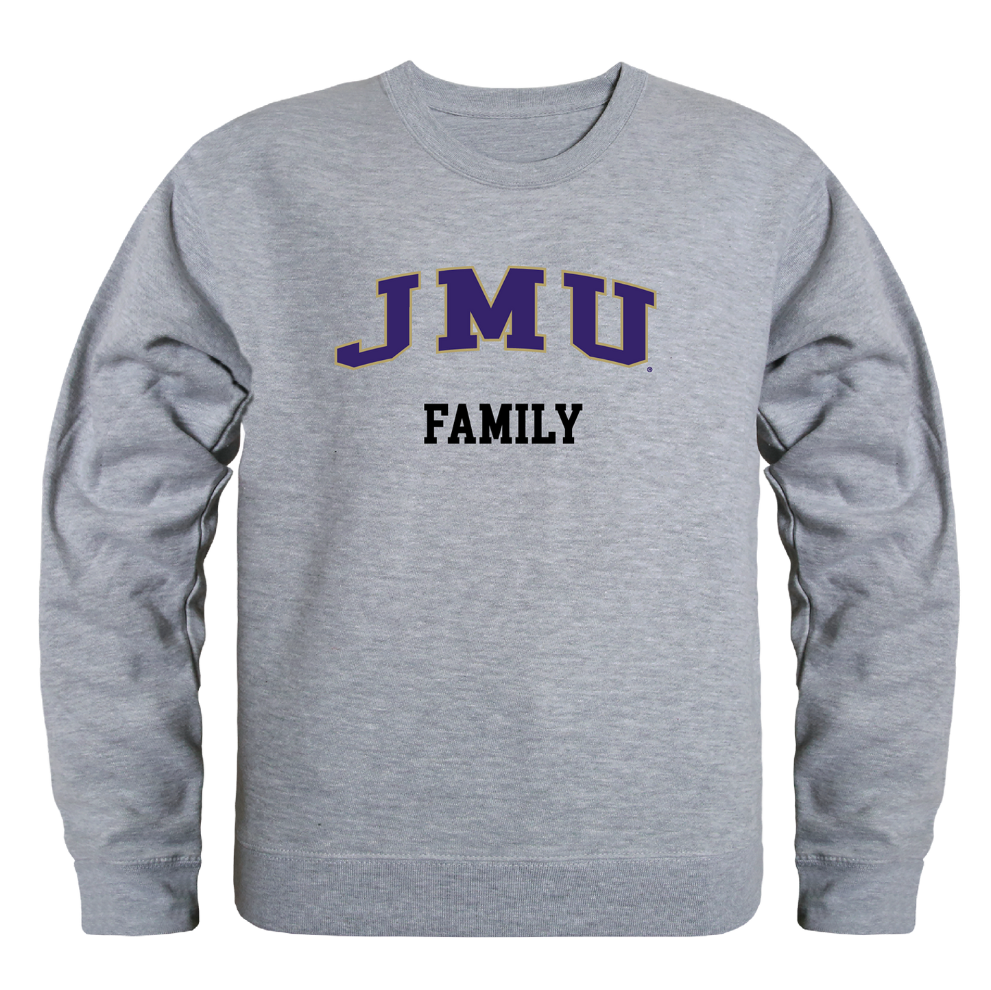 James Madison University Foundation Dukes Family Crewneck Pullover Sweatshirt Sweater