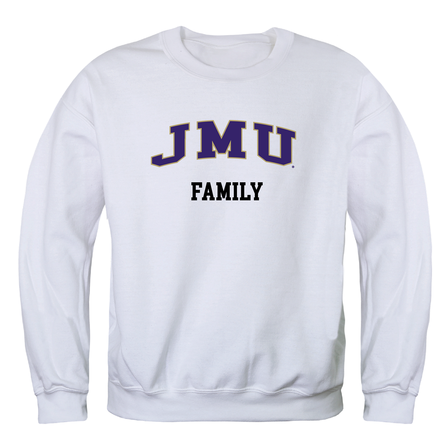 James Madison University Foundation Dukes Family Crewneck Pullover Sweatshirt Sweater