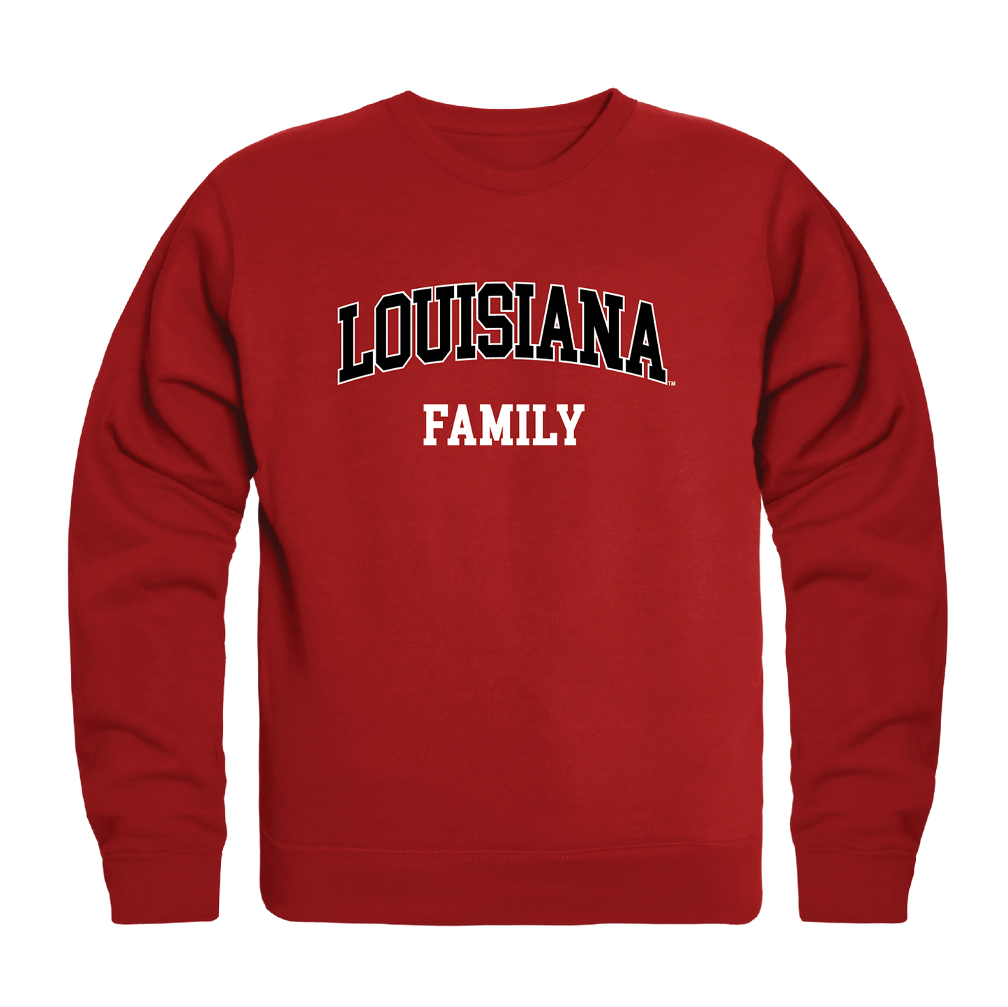 UL University of Louisiana at Lafayette Family Crewneck Pullover Sweatshirt Sweater