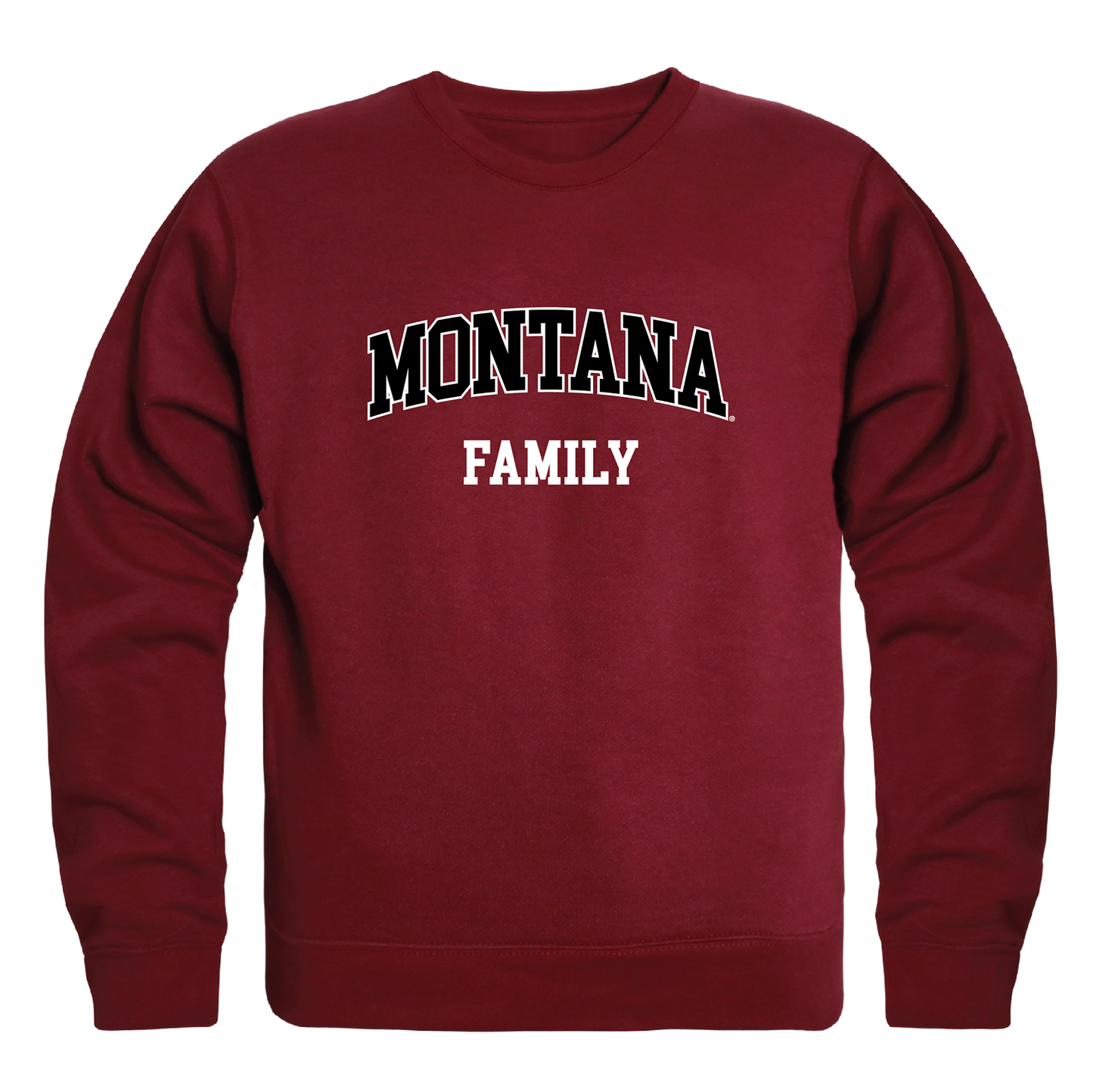University of Montana Grizzlies Family Crewneck Pullover Sweatshirt Sweater