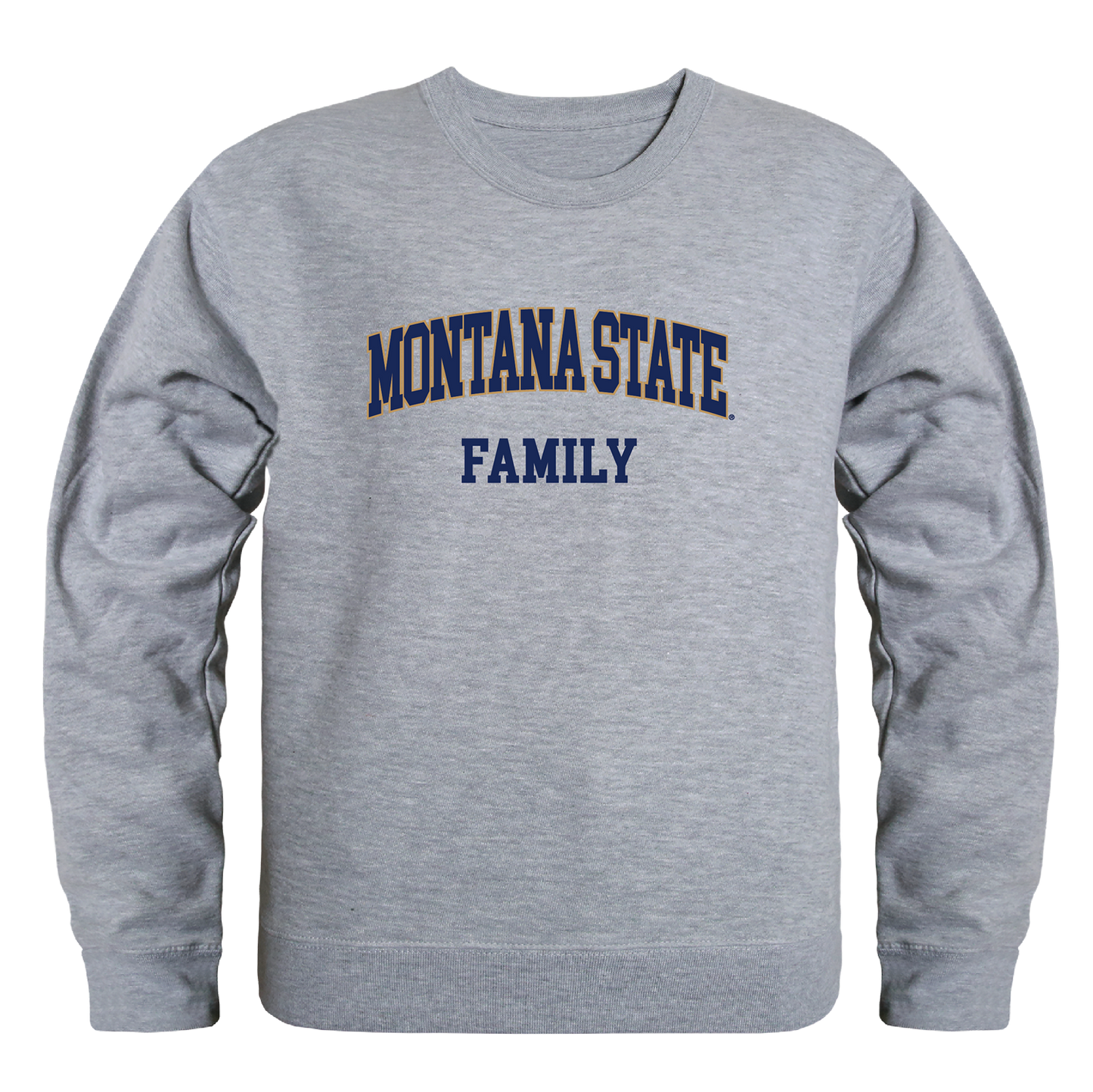Montana State University Bobcats Family Crewneck Pullover Sweatshirt Sweater