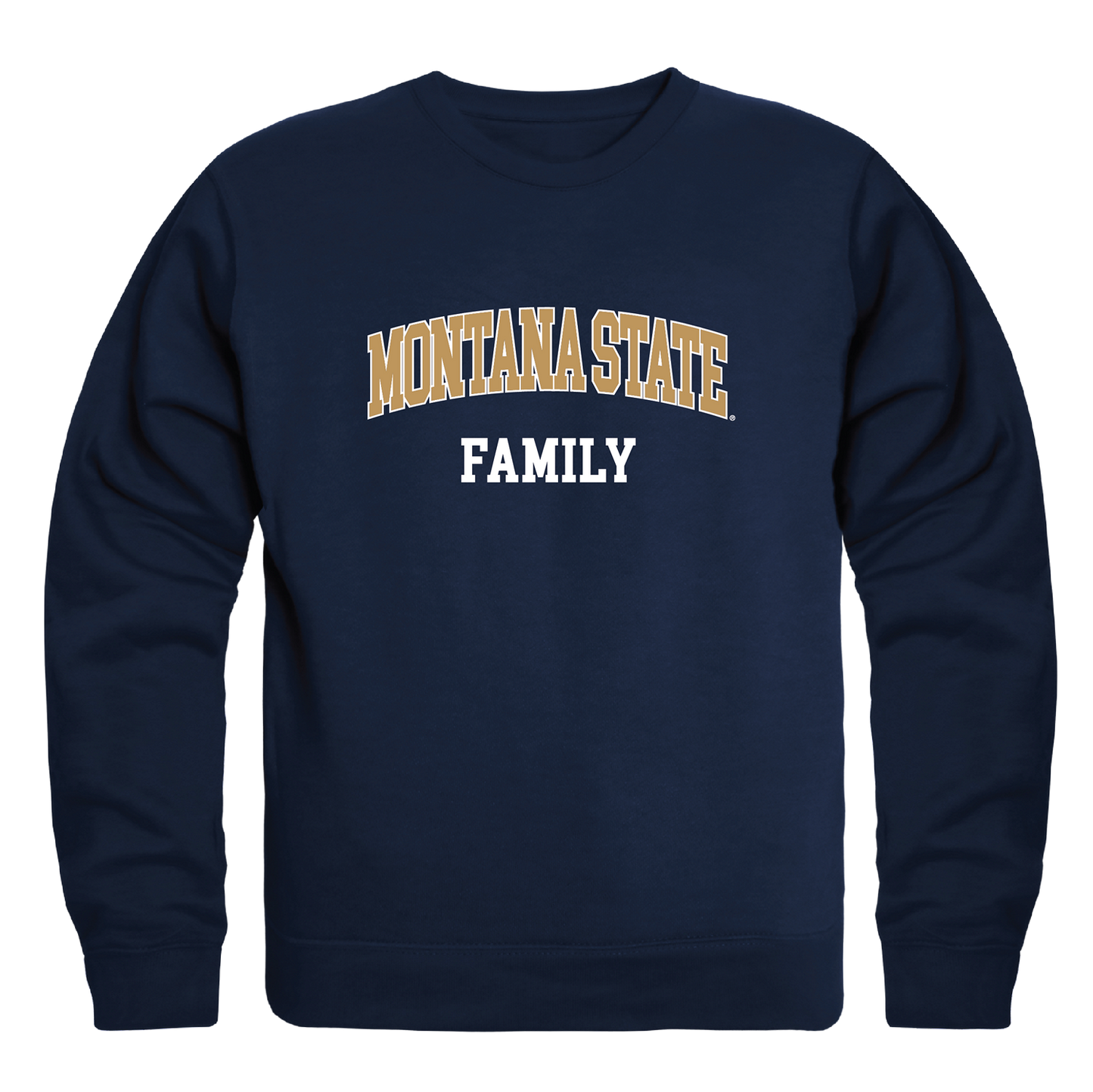 Montana State University Bobcats Family Crewneck Pullover Sweatshirt Sweater