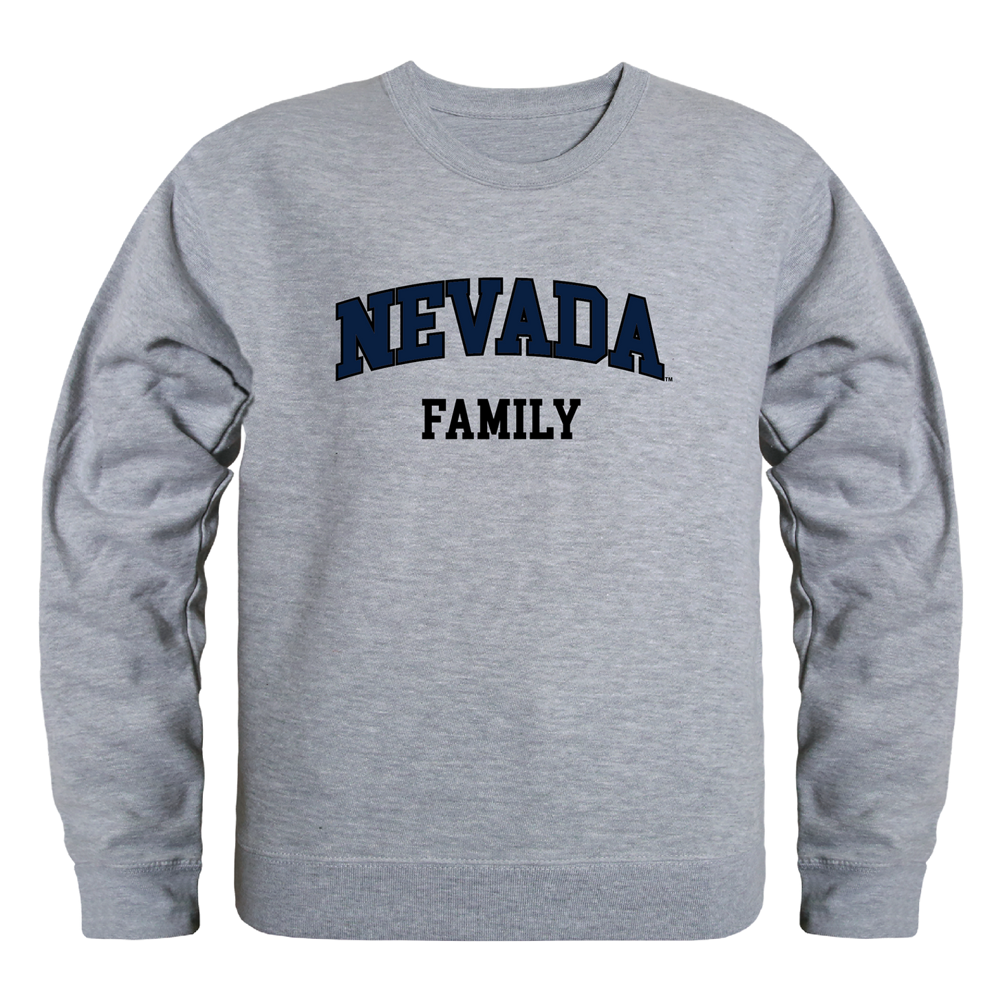 University of Nevada Reno Wolf Pack Family Crewneck Pullover Sweatshirt Sweater