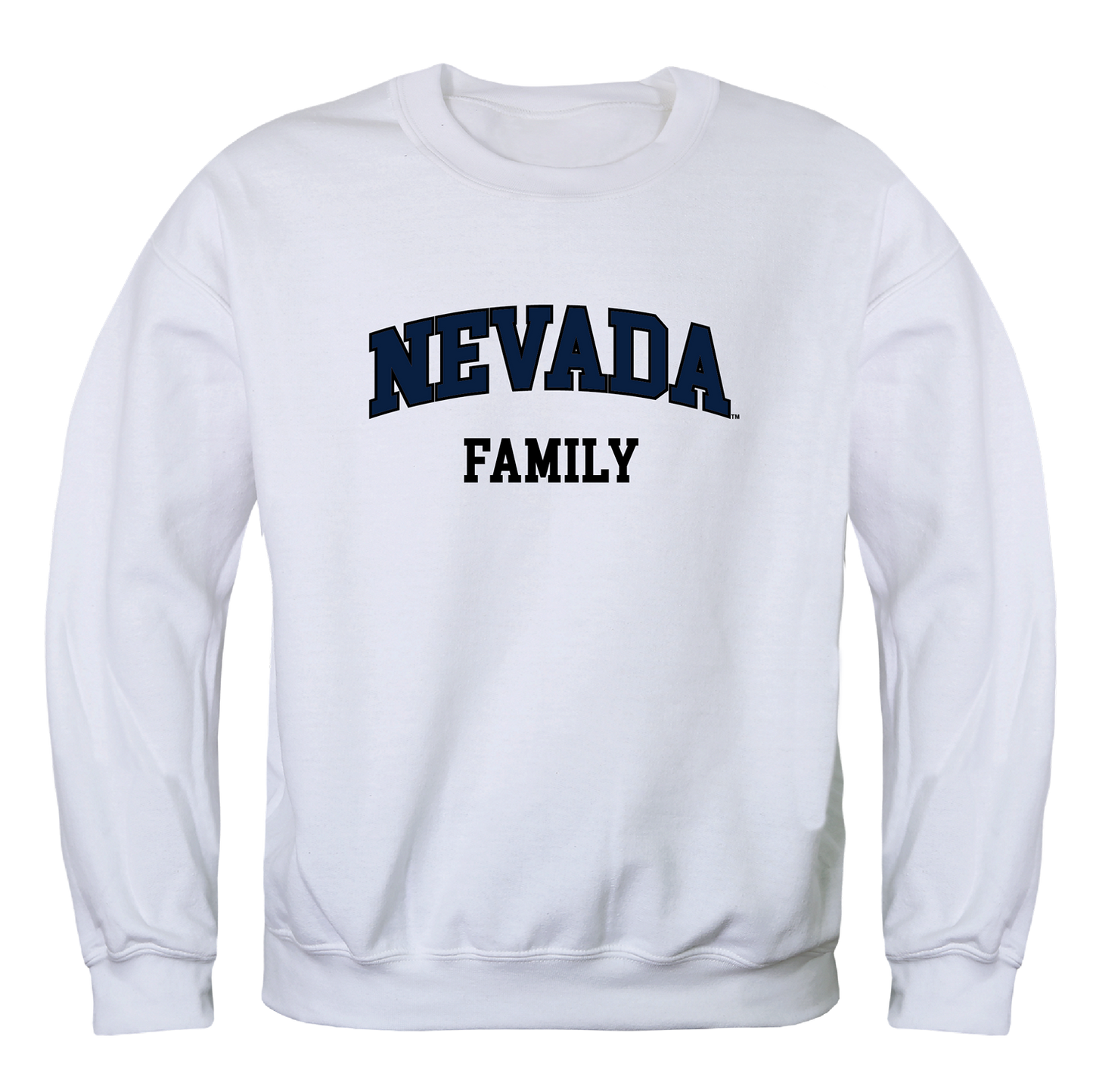 University of Nevada Reno Wolf Pack Family Crewneck Pullover Sweatshirt Sweater