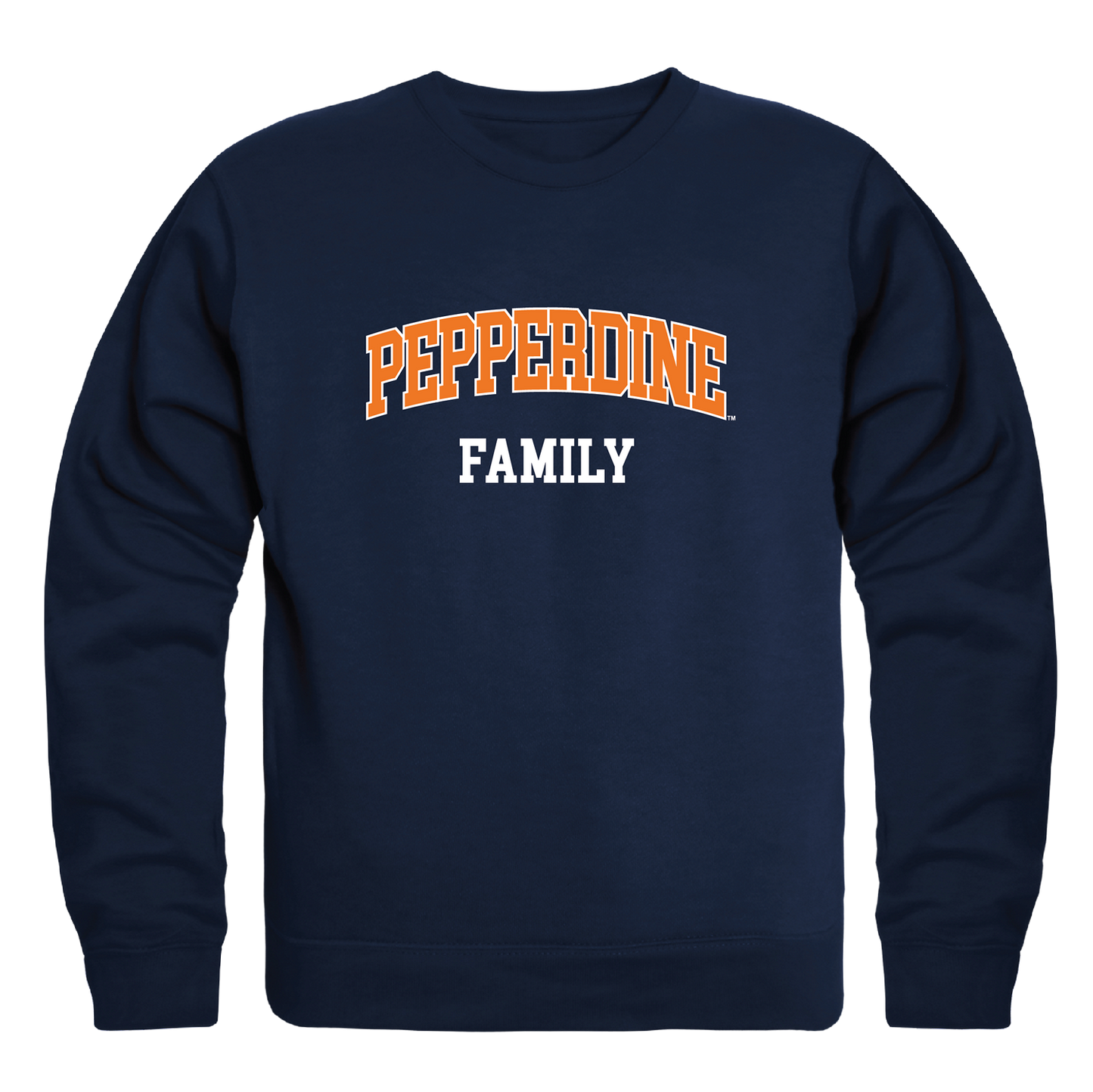 Pepperdine University Waves Family Crewneck Pullover Sweatshirt Sweater